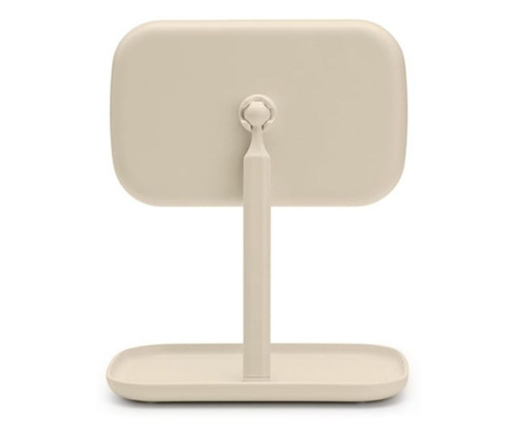 Brabantia ReNew Tükör Tartóval 1006271, 28.3x20x12.6 cm, Csúszásmentes Talp, 360°-ban Állítható, Bézs - 5