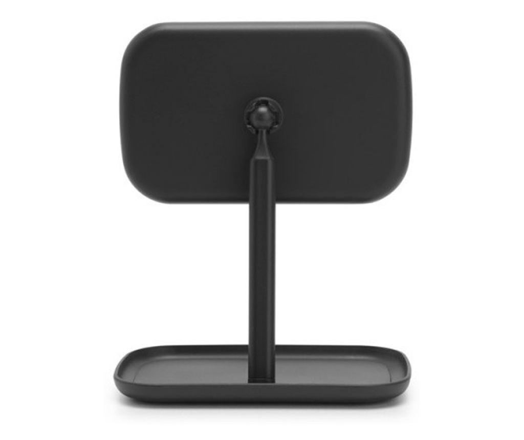 Brabantia ReNew Tükör Tartóval 1004184, 28,3x20x12,6 cm, Csúszásmentes Talp, 360°-ban Állítható, Sötétszürke - 7