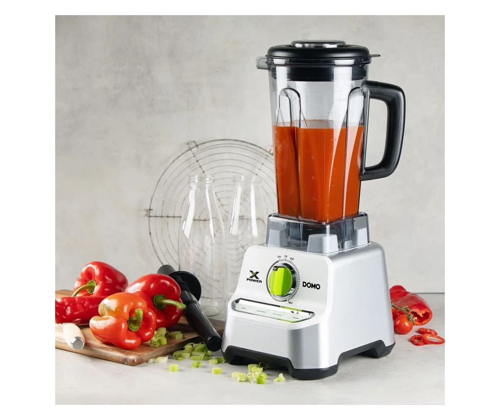 Blender DOMO, Xpower, 2 liter, ezüst - 2