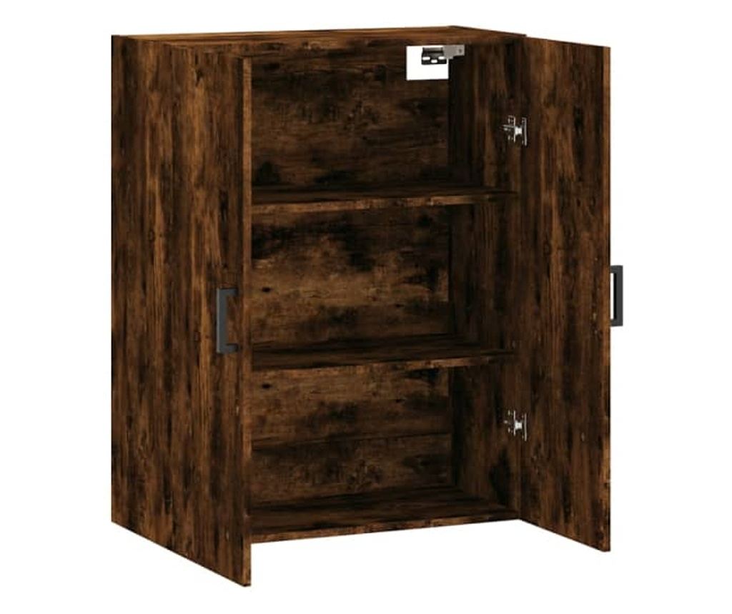 Zidni ormarići, 2 kom, dimljeni hrast, 69,5x34x90 cm - 4