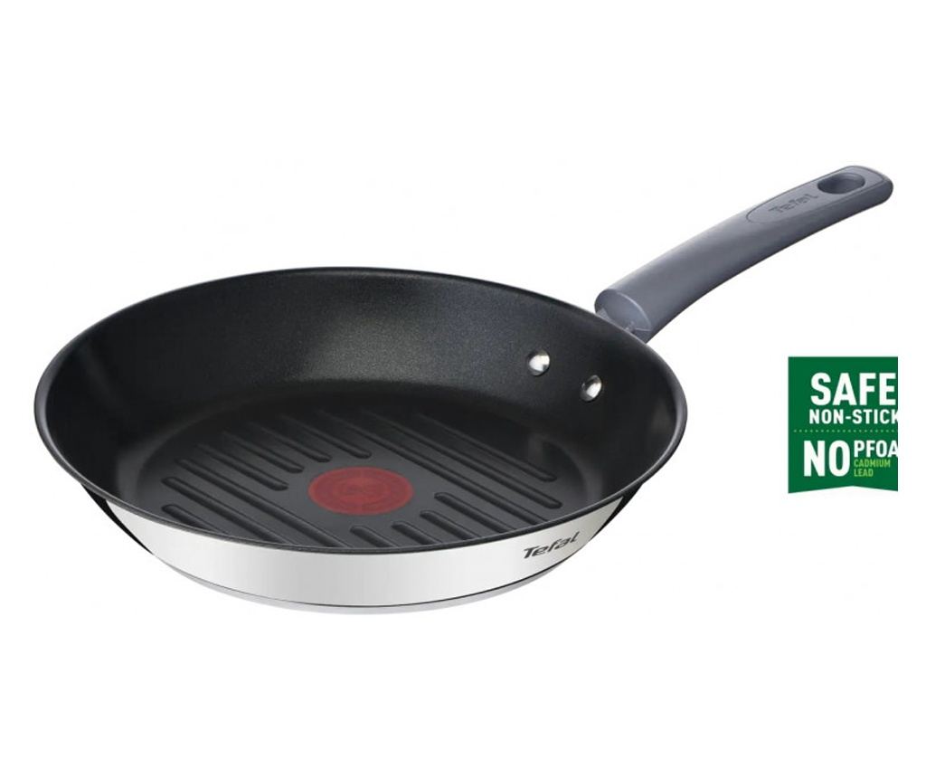 Tefal G7314055 DAILY COOK grillserpenyő, 26 cm, Thermo-Spot és Signal, Indukciós, Ezüst - 5