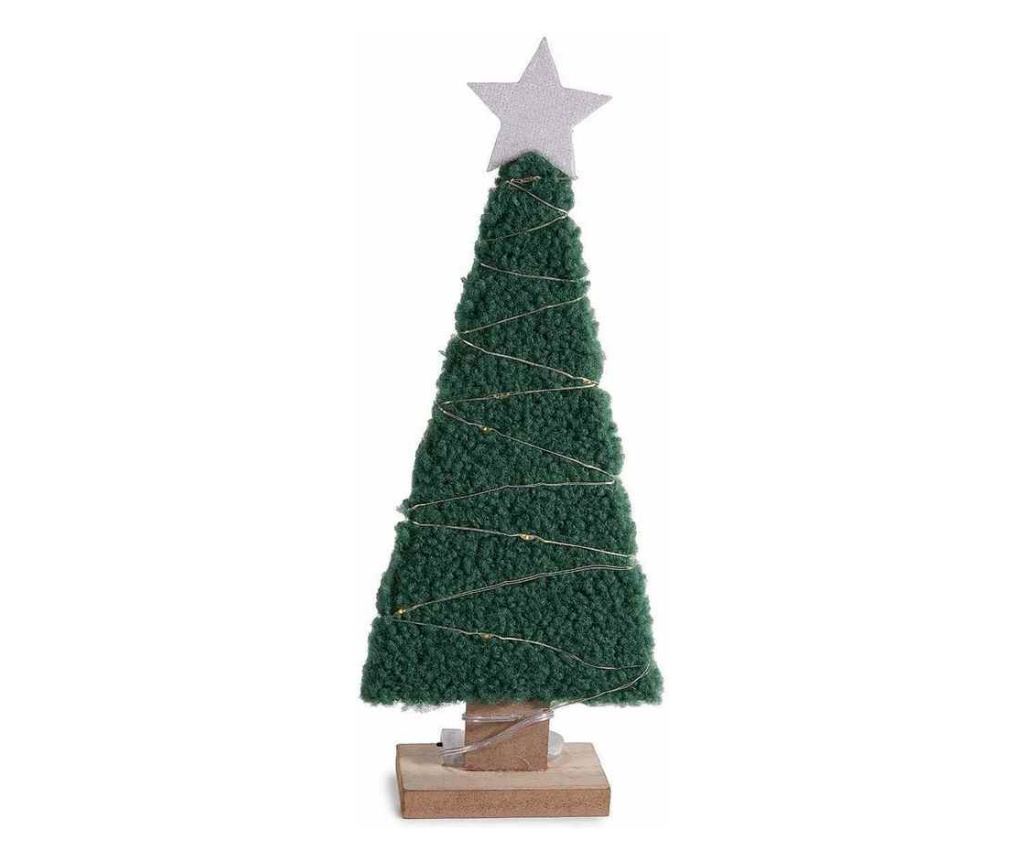 2 darabos LED-es karácsonyfa szett, 12 x 5 x 31 cm magas - 2