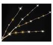 Fehér dekorációs fa, 2000 LED-del, 320 ággal, 2,40 m magas thumbnail 3