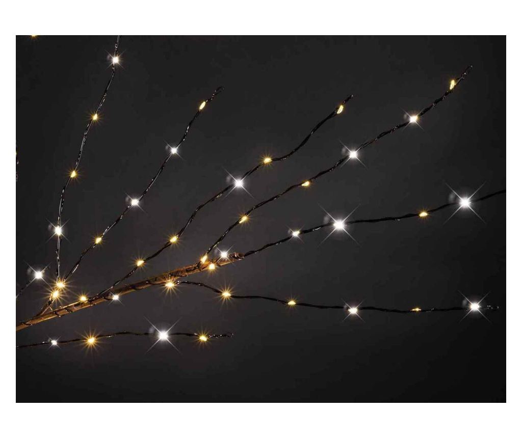 Barna dekorációs fa 2000 LED-del, 320 ággal, 2,40 m magas - 3