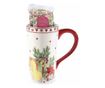 2 darabos karácsonyi bögre szett + 40 g tea Ø 9 cm x 16 H, 550 ml thumbnail 1