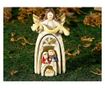 Többszínű műgyanta vallási figura 6 x 4 x 10,5 cm magas thumbnail 2