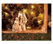 Betlehemi figura, polirezin, többszínű, 9 x 5 x 13 cm magas thumbnail 2