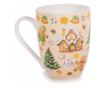 8 darabos, többszínű porcelán karácsonyi bögre szett a Biscottinitől Ø 8 x 10,5 H, 300 ml thumbnail 2