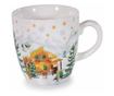 4 darabos karácsonyi porcelán bögre szett, Village Ø 5,5 cm x 6 H, 70 ml thumbnail 1