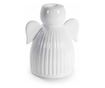 2 darabos angyali gyertyatartó szett, fehér porcelán thumbnail 1