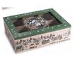 2 darabos karácsonyi teásdoboz készlet, fa, többszínű, 23 x 17 x 7,5 cm magas thumbnail 1