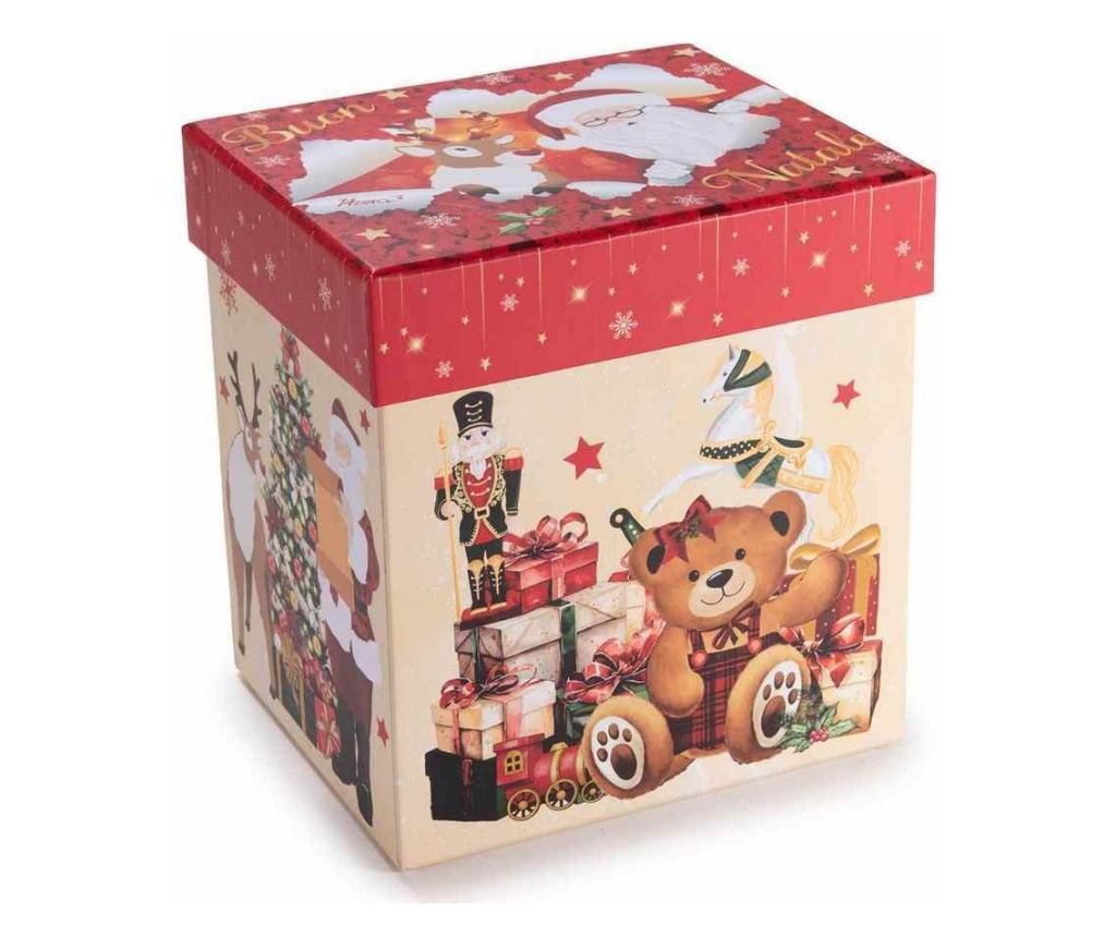 3 darabos karácsonyi porcelán bögre szett, Multicolor, Ø 8 cm x 10,5 H, 350 ml - 2