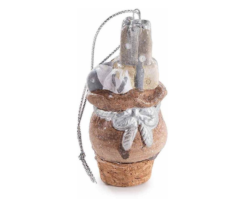 18 darabos karácsonyi üvegpalack készlet, 4 x 3,5 x 13 cm magas, 25 ml - 2