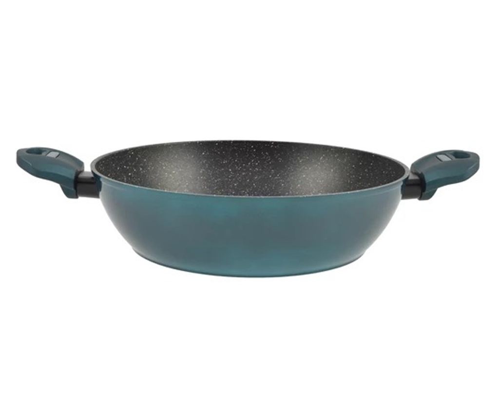 Tapadásmentes Alumínium indukciós Szeletsütő Üvegfedővel 28cm Sea Line - 2