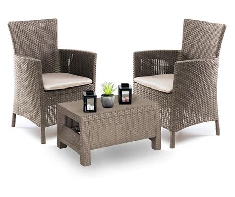 Set de mobilier de grădină pentru balcon Corowa