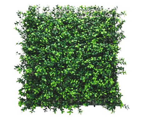 Panou Verde Artificial Buxus Plastic 50x50 cm