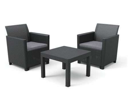 Set mobilier de grădină pentru balcon Claire cu masă Orlando