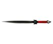 Σπαθί κυνηγιού, Red Ronin, υφασμάτινη λαβή, 68,5 cm, περιλαμβάνεται μαχαίρι ρίψης
