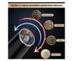 Rasnita electrica sare si piper, Brivoo®, reglare grosime macinare, LED, reincarcabila USB, baza magnetica, negru mat thumbnail 2