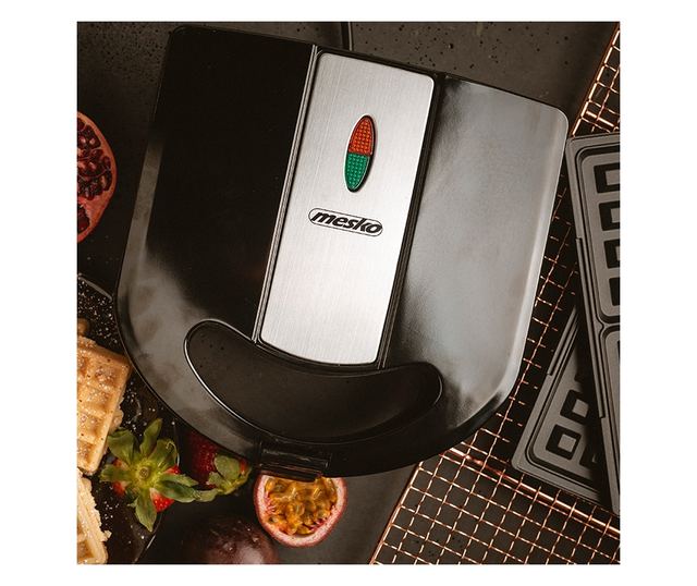 Aparat za sendviče 3-u-1 Mesko: Višenamjenski i jednostavan za korištenje