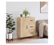 Komoda, sonoma hrast, 69,5x34x90 cm, kompozitno drvo thumbnail 1