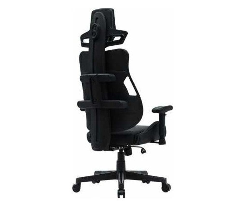 Scaun gaming Canyon Morphos, negru, material metalic și plastic, înălțime ajustabilă, suport pentru brațe 2D — imaginea 5