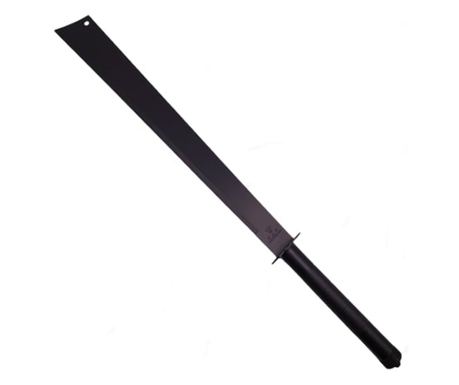 Lovski meč IdeallStore®, ninja rezilo, kovinski ročaj, 81 cm, črne barve