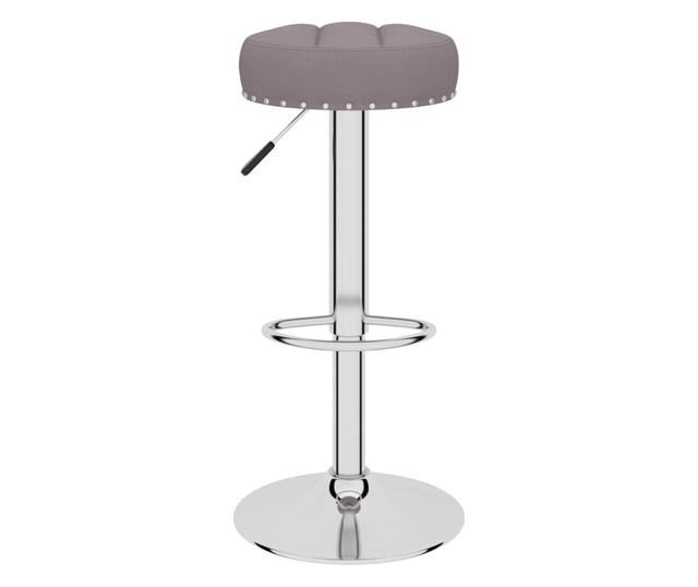 Barski stoli, 2 kosa, taupe siva, blago