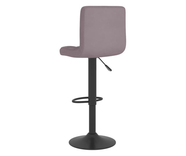 Barski stol, taupe siva, blago