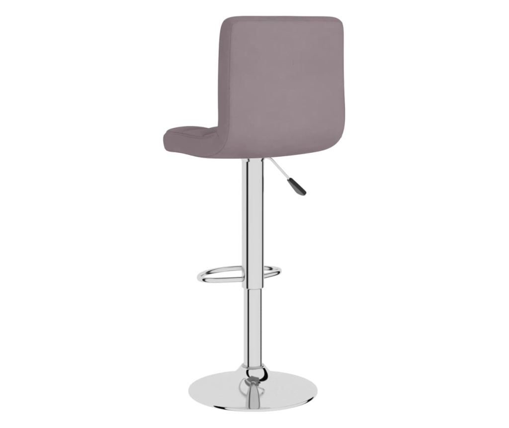 Barski stol, taupe siva, blago - 5