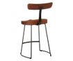 Barski stoli 2 kosa 49x43x79 cm Trden mangov les