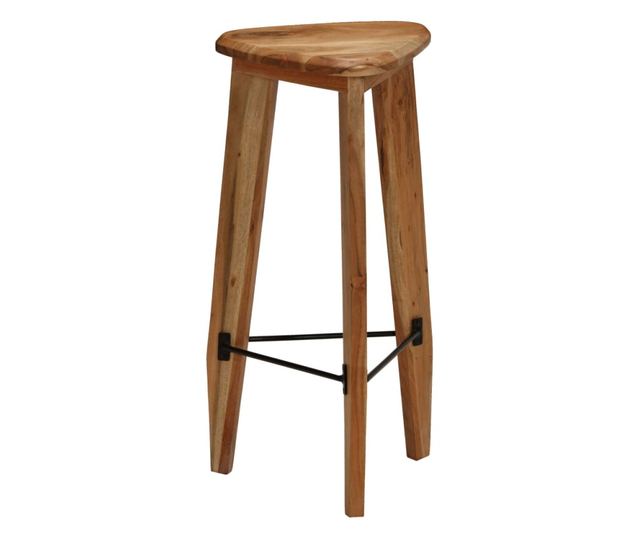 Barski stoli, 2 kosa, trden akacijev les