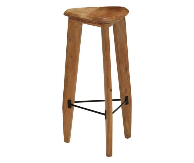 Barski stoli, 2 kosa, trden akacijev les