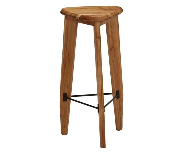 Barski stoli, 2 kosa, trden akacijev les