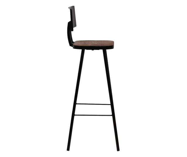 Barski stoli, 2 kosa, masiven predelan les