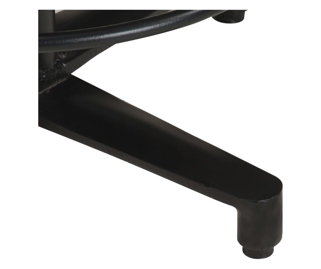 Barski stoli, 2 kosa, 66 cm, masiven mangov les - 6