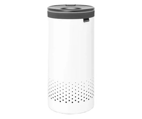Кош за пране, Brabantia, 35 литра, бял