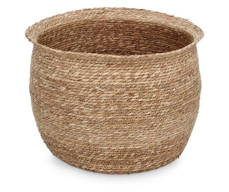 Sada 4 hnědých úložných košů Hamida Ø39x32v; Ø44x35v; Ø49x38v; Ø55x42v