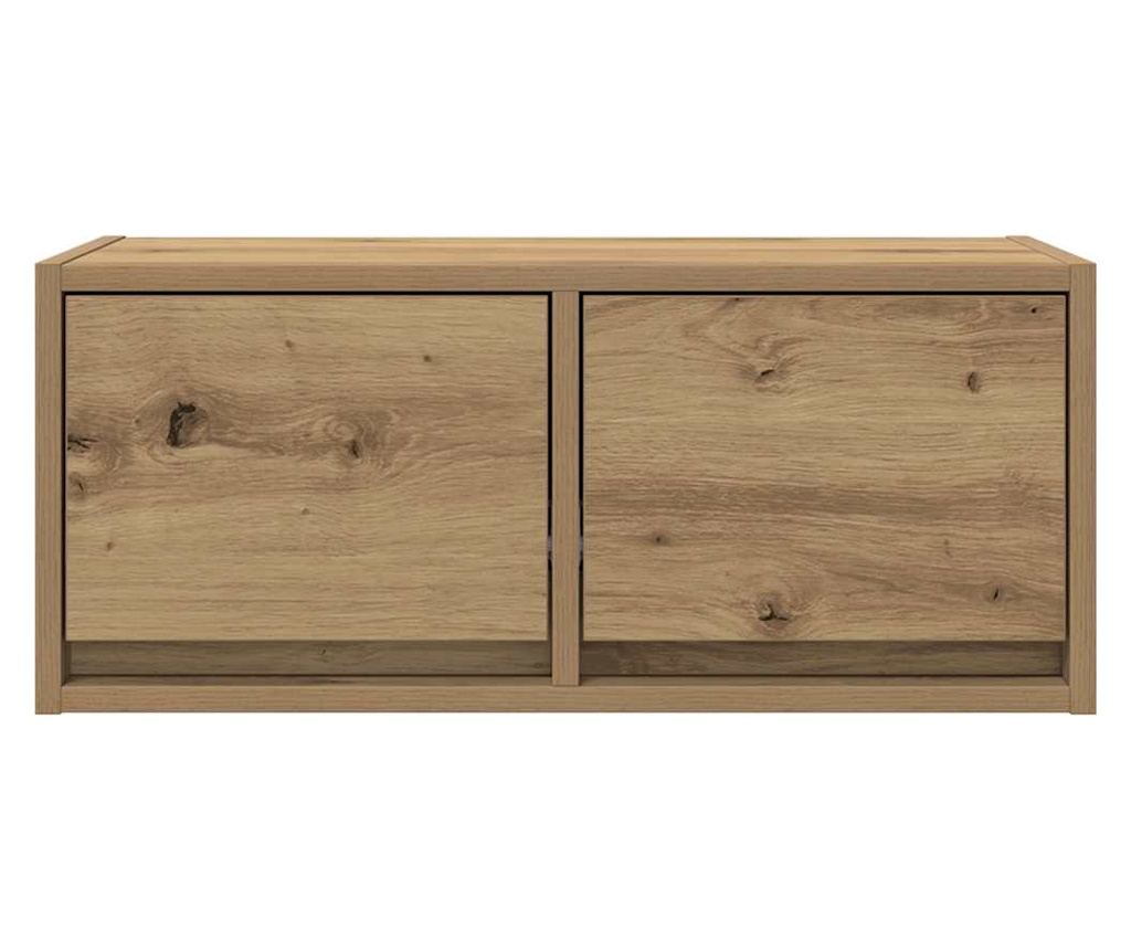 ТВ шкафове 2 бр дъб артизан 60x31x25,5 см инженерно дърво - 7