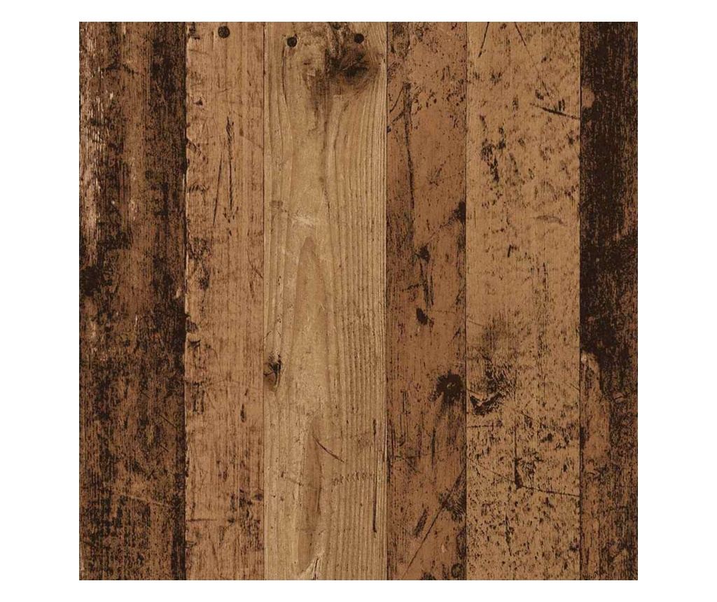 Служебен шкаф с рафт FLORIN Старо дърво 55,5 x 29 x 103 см - 10