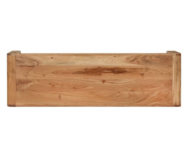 ТВ шкаф, 110x33x33 см, масивна дървесина акация