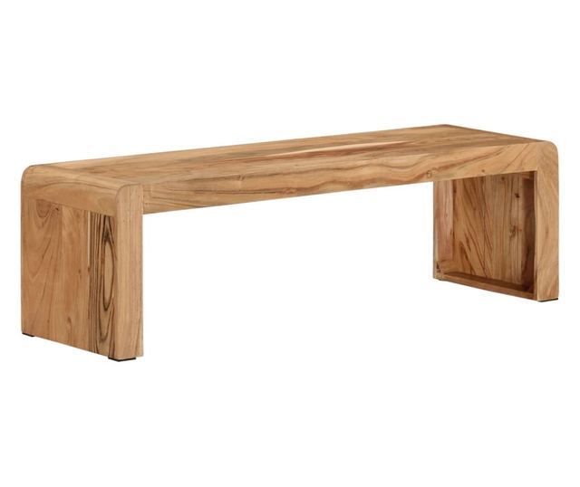 ТВ шкаф, 110x33x33 см, масивна дървесина акация