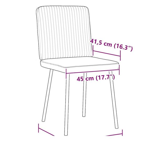 Jedilni stoli, 6 kosov, svetlo zelena, žamet