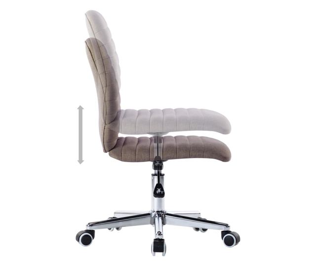 Kuhinjski stoli, 2 kosa, taupe siva, blago