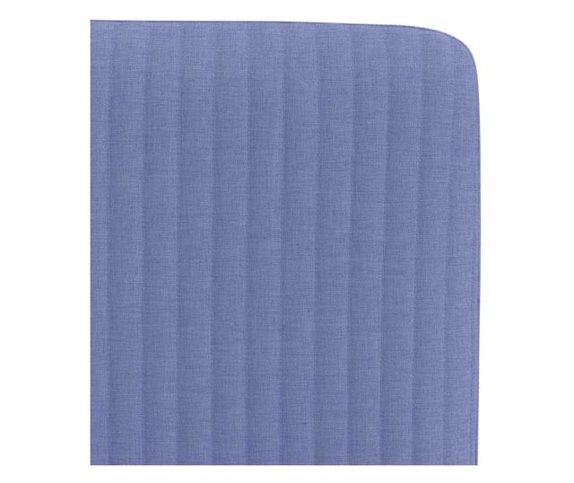 Jedilni stoli 4 kosi Jeans modra tkanina