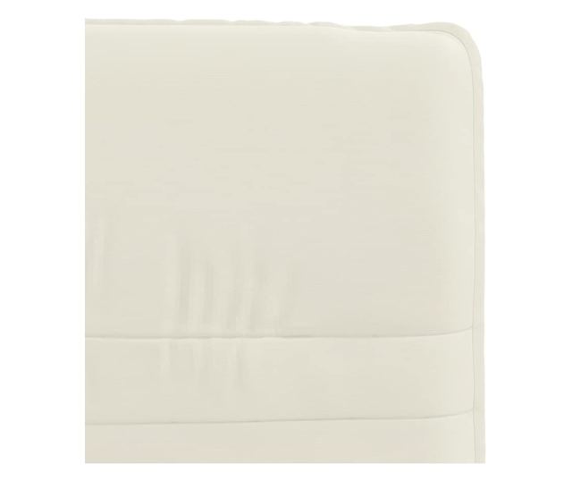 Kuhinjski stol, krem barva, žamet