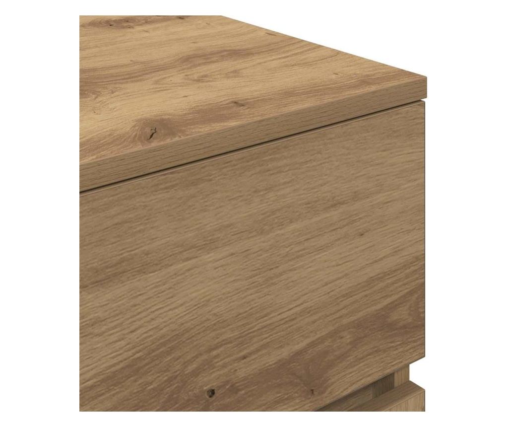 Noćni ormarić, 2 kom, Artisan Oak, 39x35x65 cm, obrađeno drvo - 10
