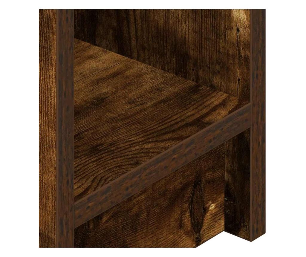 Noćni ormarić s ladicom Smoked Oak 20X36X60 cm - 8