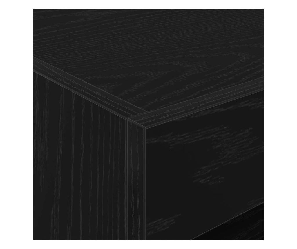 Noćni ormarić 2 kom Crni hrast 50x40x45 cm Kompozitno drvo - 12