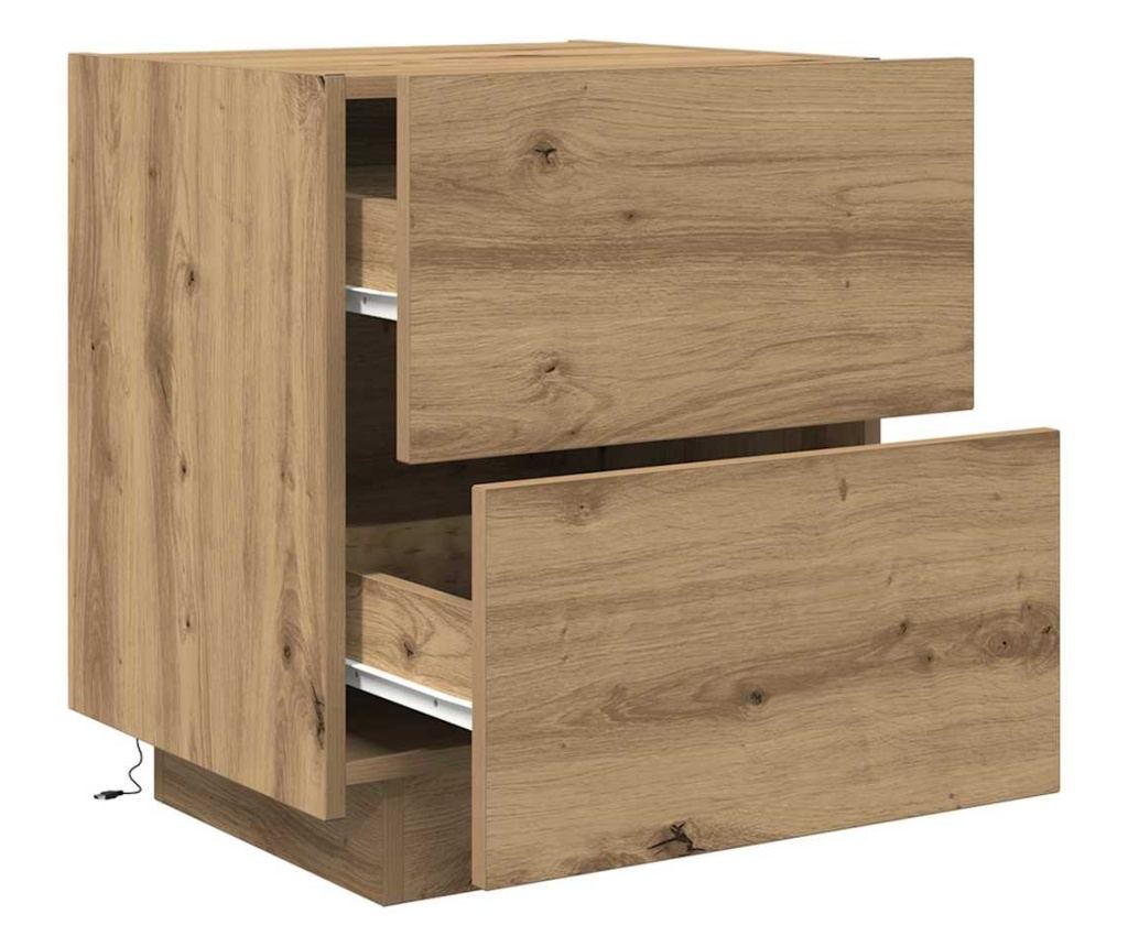 Noćni ormarić s ladicom Artisan Oak - 5